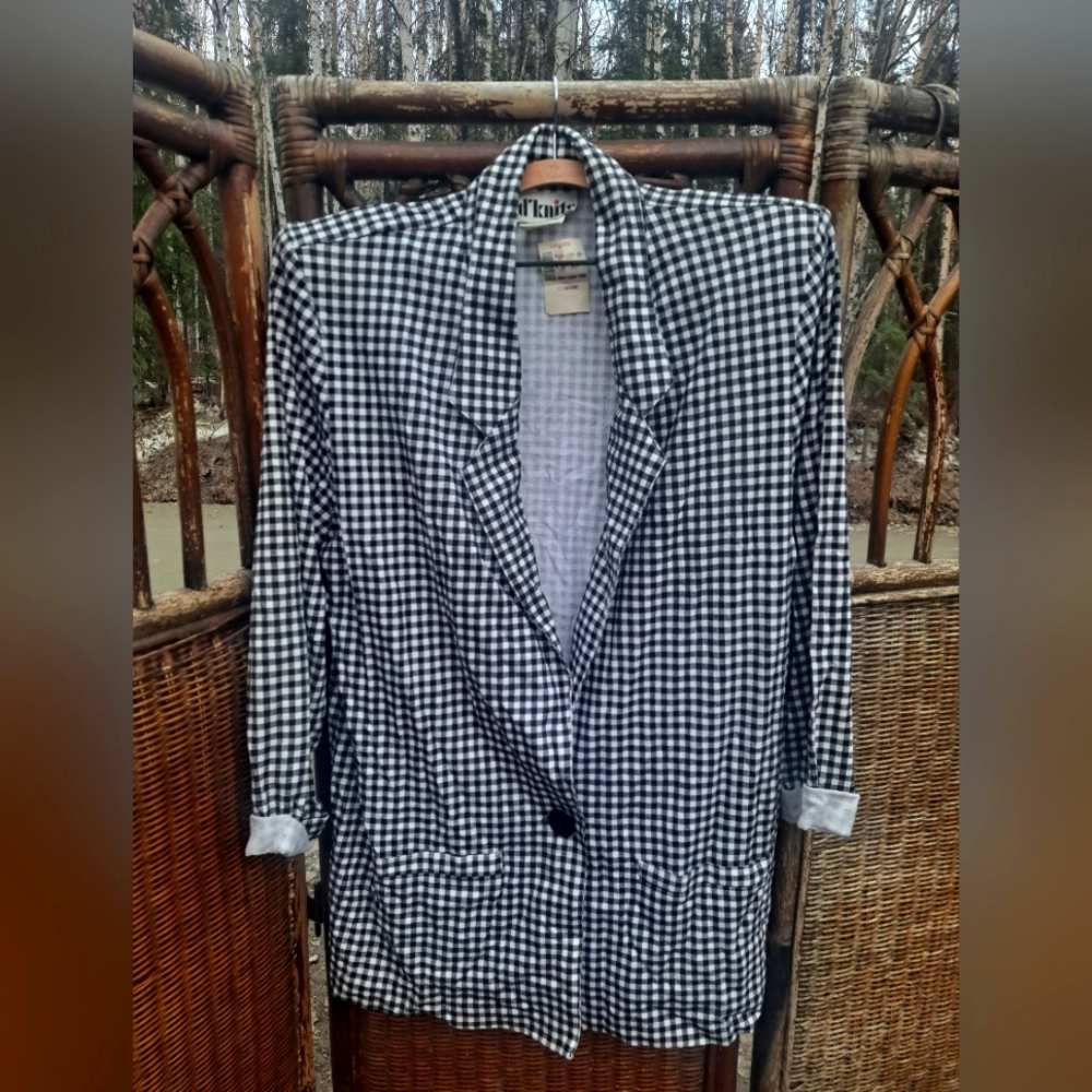 d knits large vintage large coat